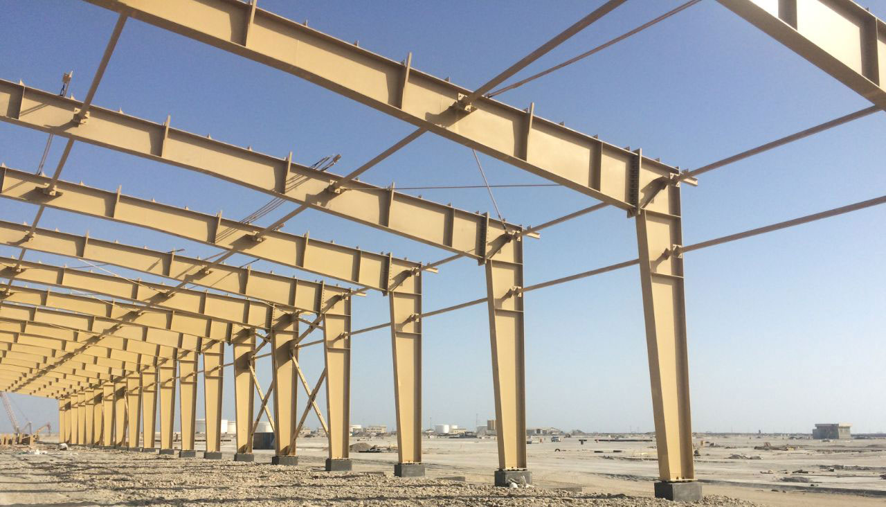 Chabahar Steel Structure - Ariyan Tadbir Co.